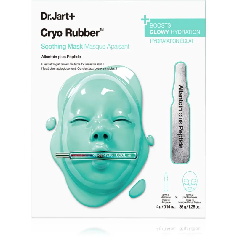 Dr. Jart+ Cryo Rubber™ Soothing Mask εντατική μάσκα υδρογέλης με καταπραϋντική δράση 40 γρ