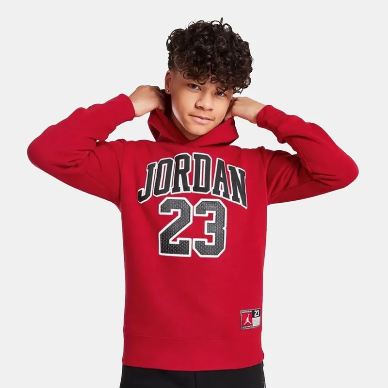 Jordan Fleece Ανδρική Μπλούζα με Κουκούλα (9000161437_9795)