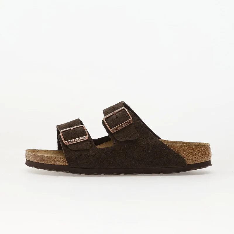 Sneakers Birkenstock Arizona Soft Footbed Suede Leather Unisex Mocha EUR 40