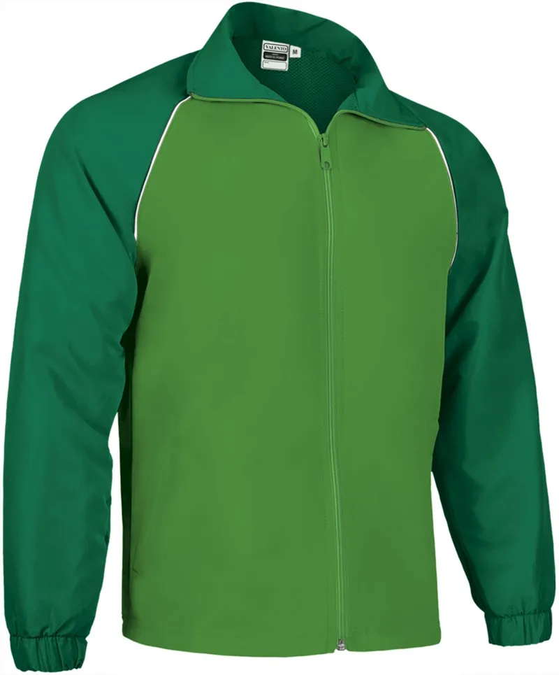Αθλητικό μπουφάν MATCHPOINT Valento CQVAMATHP_kids Kelly Green-Apple Green-White