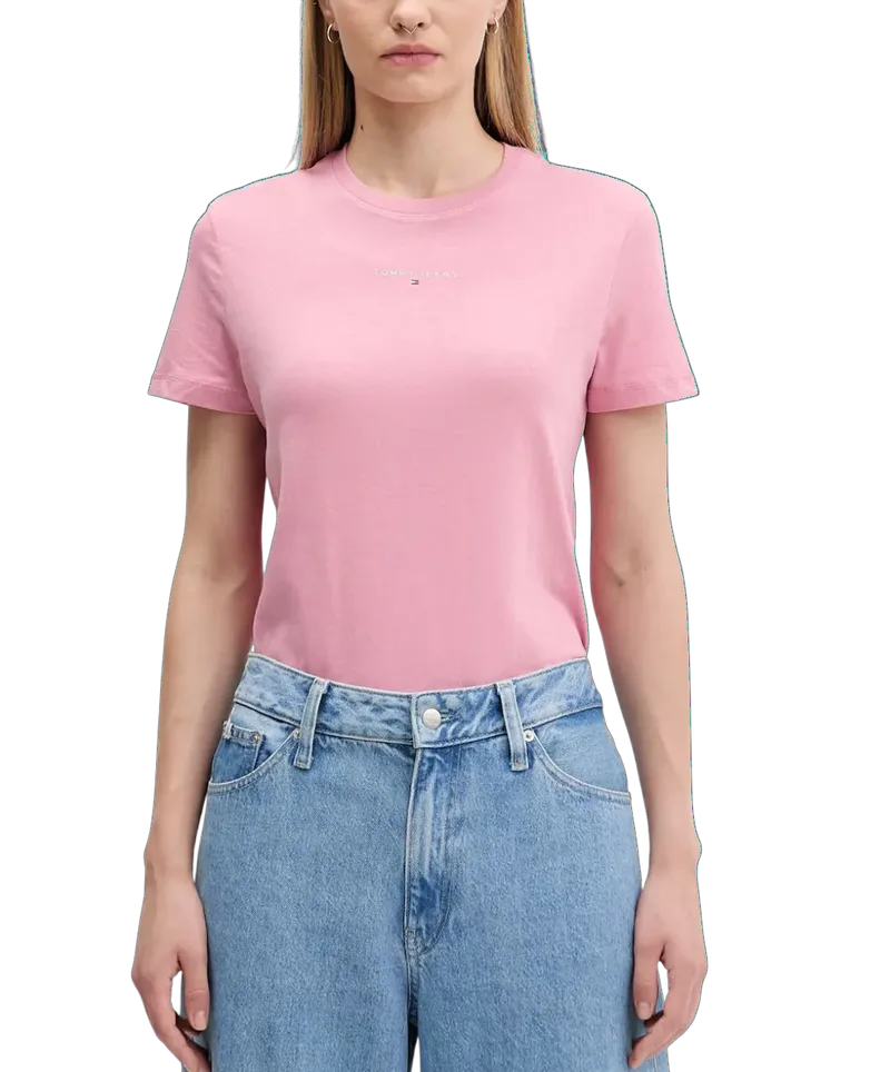 Γυναικείο T-shirt Ροζ Tommy Jeans DW0DW21964-TEE