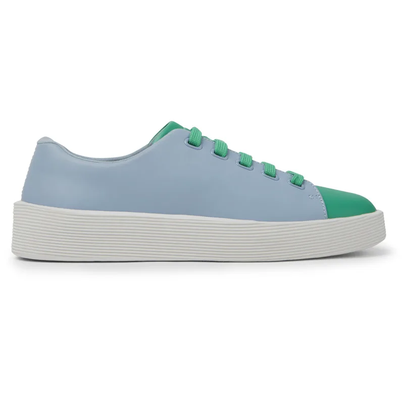 CAMPER Twins - Sneakers Για Γυναικεία - Λευκό,Μπλε,Πράσινο, Μέγεθος 39, Smooth leather