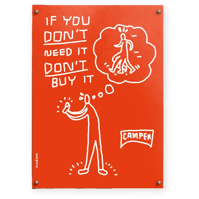 CAMPER Limited edition poster 4 - Unisex Αξεσουάρ δώρων - Inicio, Μέγεθος ,