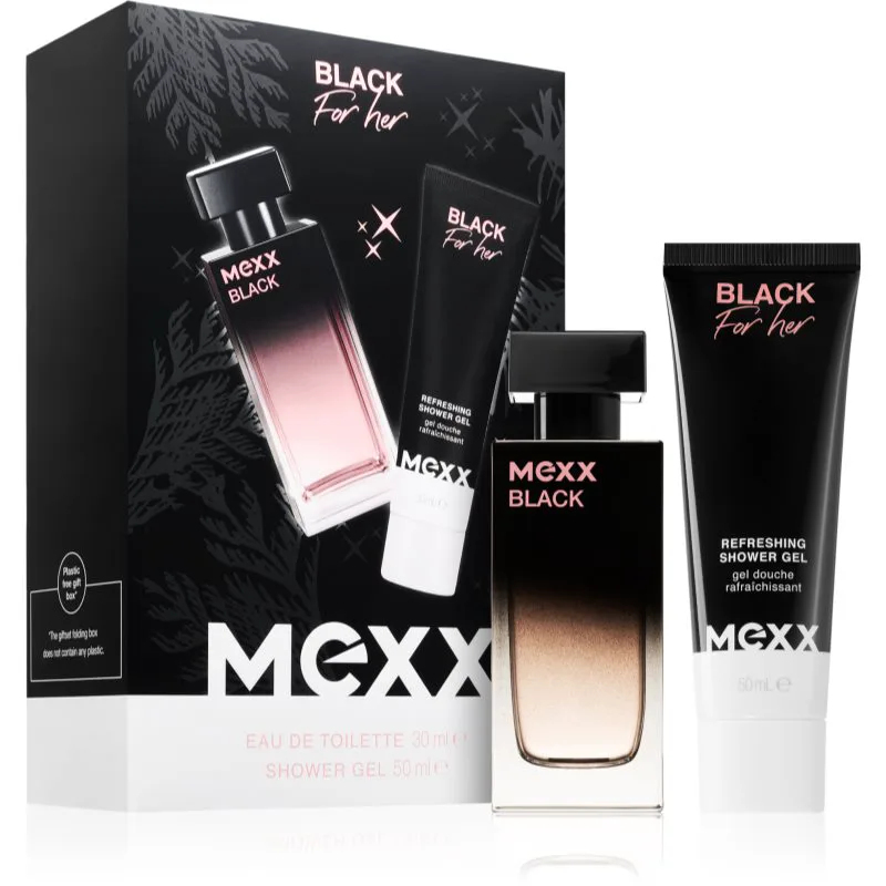 Mexx Black Woman σετ δώρου για γυναίκες 2 τμχ