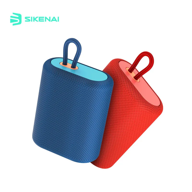 Sikenai Pocket Bluetooth Speaker Red (BX-100)