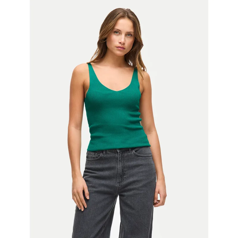 Vila Τοπ Wennie 14104135 Πράσινο Regular Fit