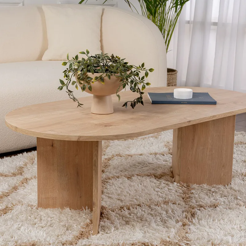 Τραπέζι Σαλονιού (119x60x40) A-G Sable 909NRD1104 Sapphire Oak
