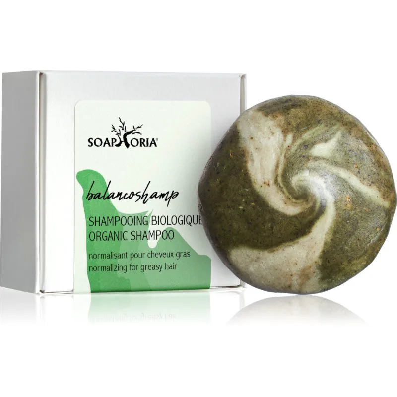 Soaphoria Hair Care Solid Shampoo οργανικό στερεό σαμπουάν για λιπαρά μαλλιά 60 γρ