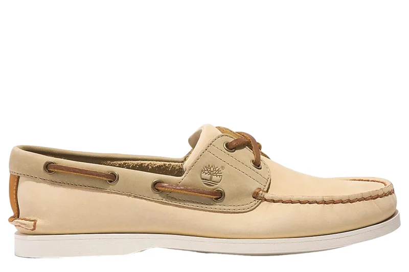 Μοκασίνια Timberland Classic Boat-2 Eye TB0A2PDFES11-ES1-LIGHT YELLOW NUBUCK Ανδρικό