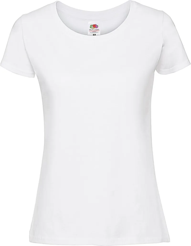 Γυναικειο Μπλουζακι Ringspun Premium T Fruit of the Loom 61-424-0 White