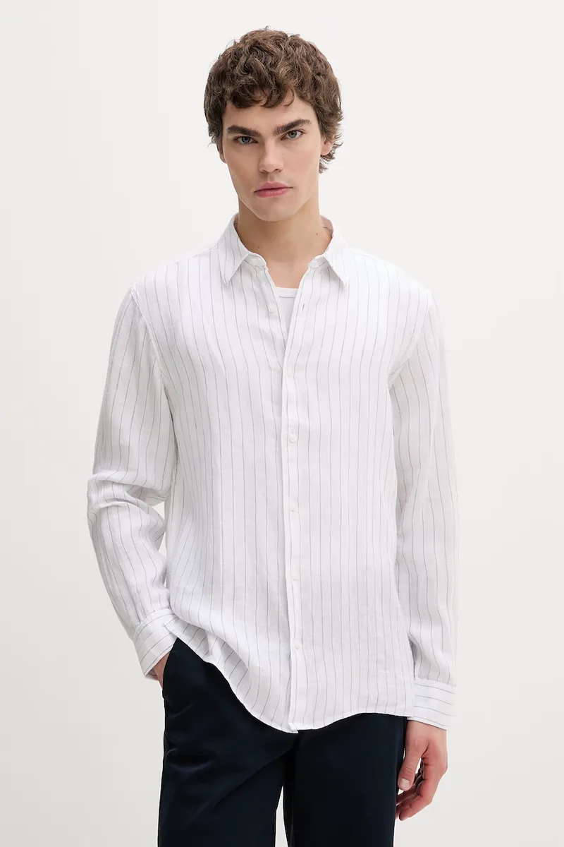 Calvin Klein Πουκάμισο ανδρικό λινό