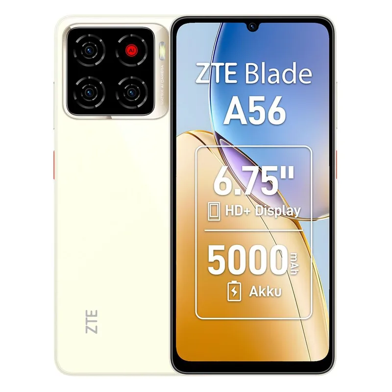ZTE Blade A56 4+64GB 6.75" 4G Χρυσό EU