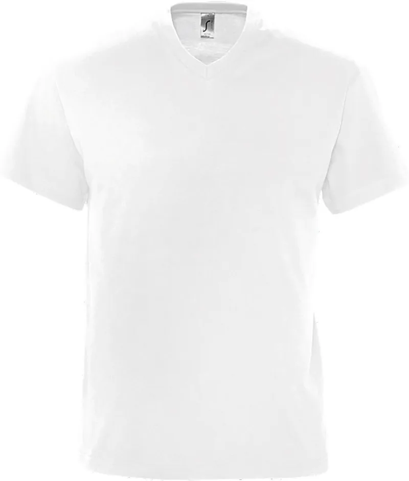 V-Neck T-Shirt Victory SOLS 11150 White