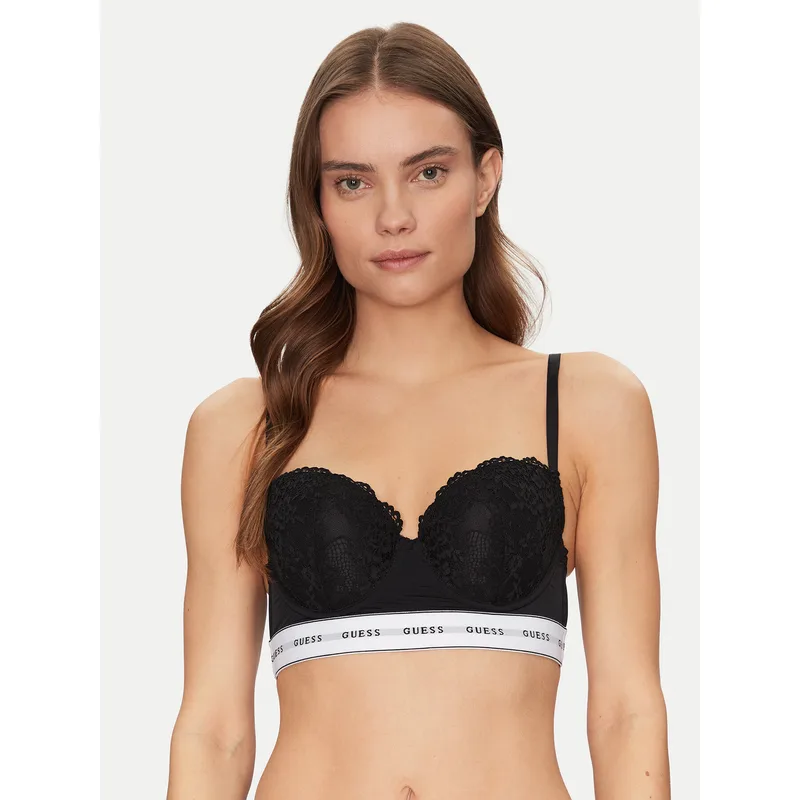 Guess Σουτιέν Balconette O2BC06 KBBT0 Μαύρο