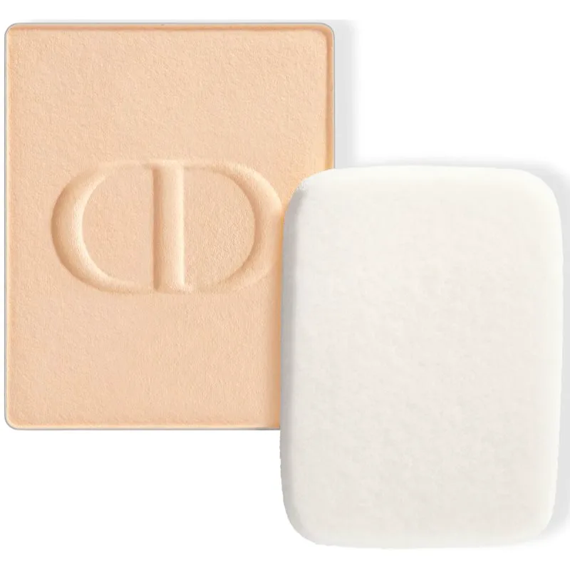 DIOR Dior Forever Natural Velvet Refill συμπαγές μεικ απ μακράς διαρκείας ανταλλακτικό απόχρωση 2W Warm 10 γρ