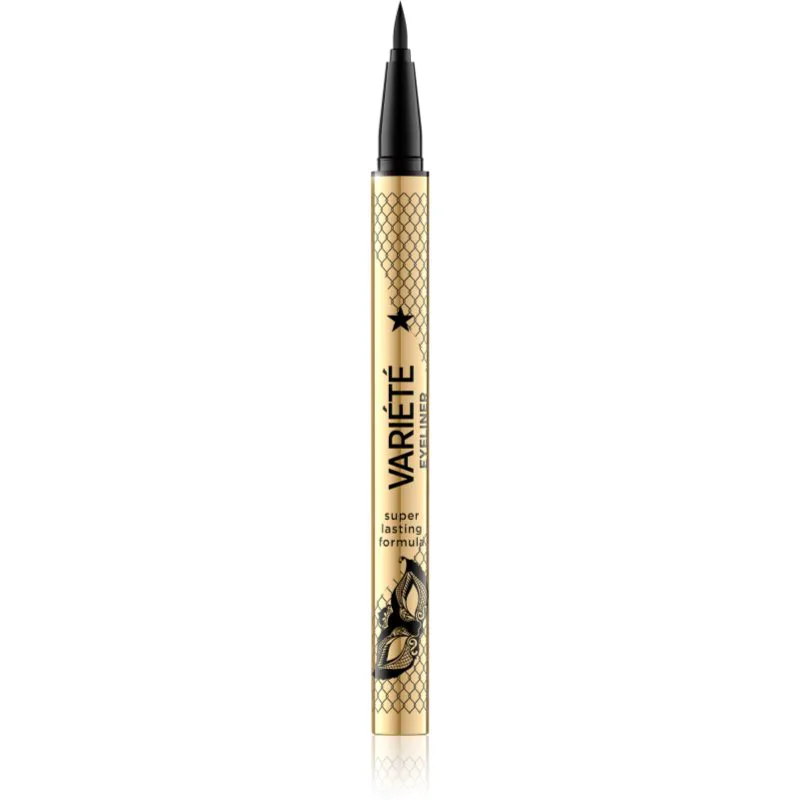 Eveline Cosmetics Variété λάινερ ματιών σε στυλό απόχρωση Black 7 ml