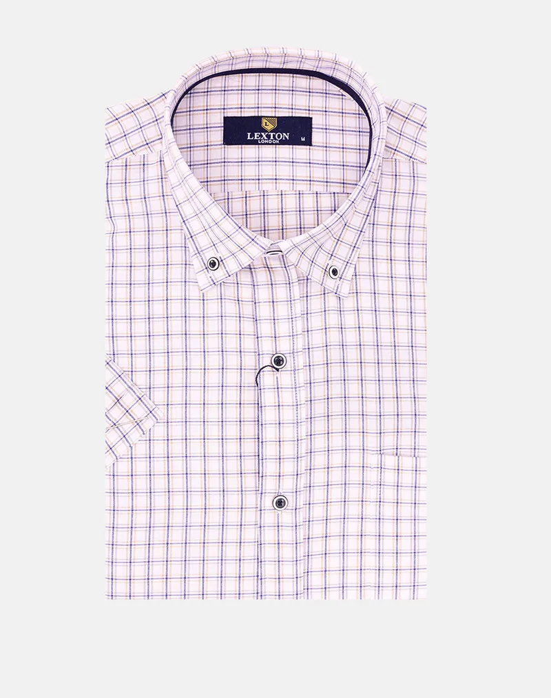 LEXTON ΠΟΥΚΑΜΙΣΟ Κ/Μ 12.35.LAVALSHORT SLEEVES-NAVY NavyBlue