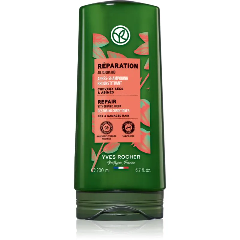 Yves Rocher Réparation αναγεννητικό μαλακτικό with Organic Jojoba 200 ml