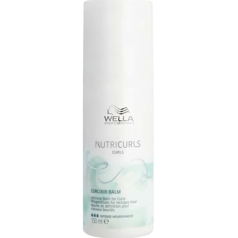 Wella Professionals Nutricurls Intense Nourishment Curlixir Balm Θρεπτικό Γαλάκτωμα Εντατικής Θρέψης που Χαρίζει Απαλό Κράτημα & Ζωντάνια για Μαλλιά με Μπούκλες 150ml