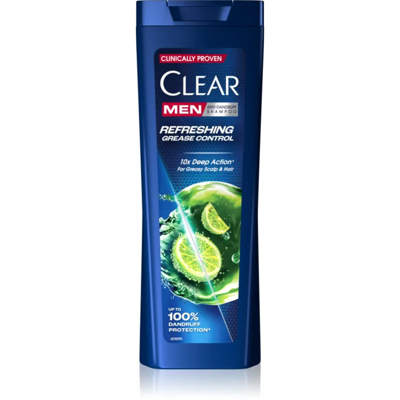 Clear Refreshing Grease σαμπουάν 360 ml