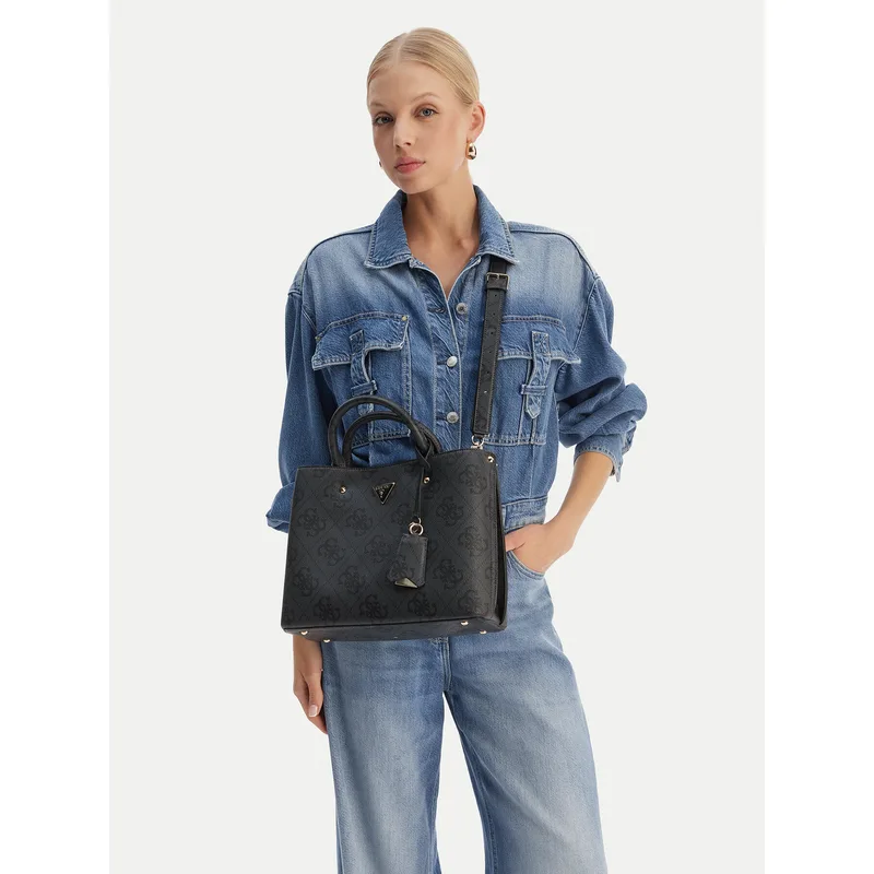 Τσάντα Guess Meridian II HWOS69 74060 Γκρι