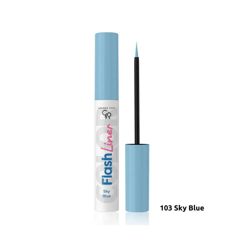 Golden Rose Flash Liner Colored Eyeliner 103 Sky Blue