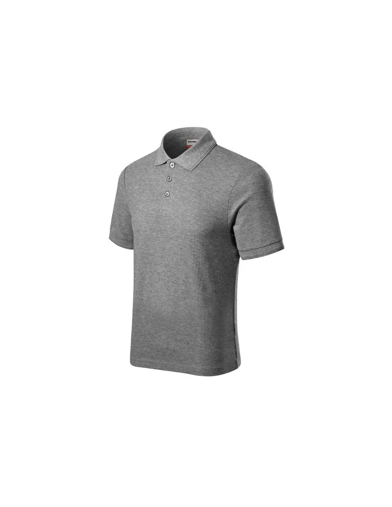 Malfini MLI-R2212 Ανδρικό T-shirt Polo Γκρι