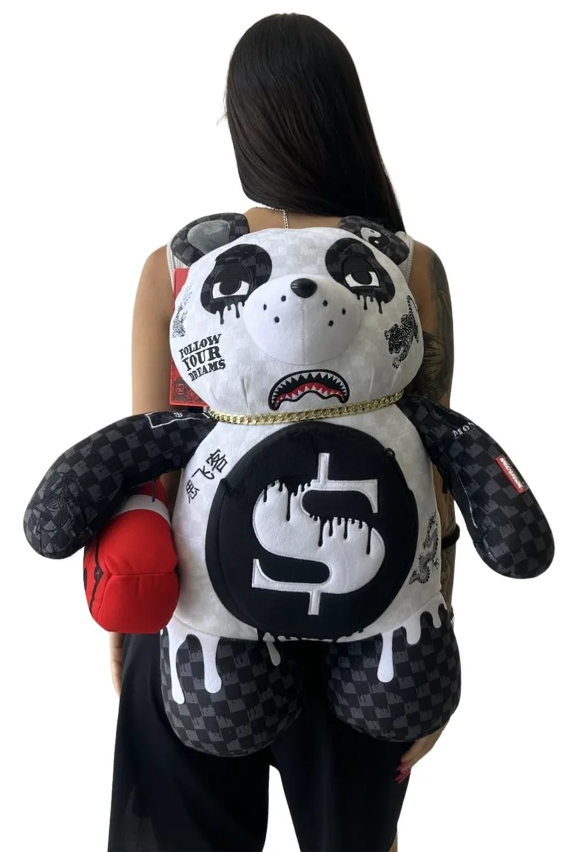SPRAYGROUND Σακίδια πλάτης - Backpacks DRIPPY PANDA MONEYBEAR BACKPACK - MULTI-B8428-MULTI