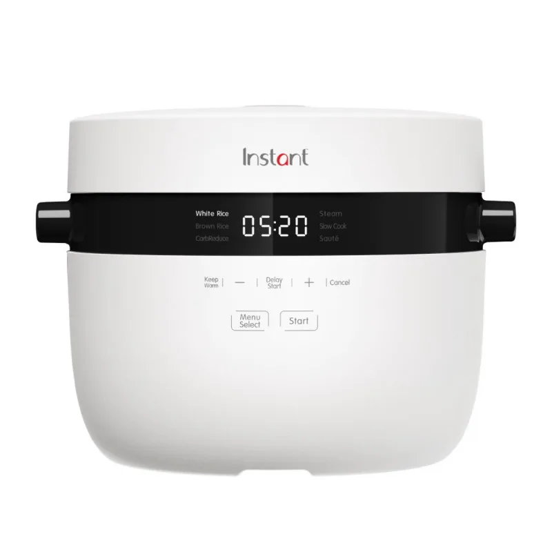 Μαγειρεύτρια ρυζιού Instant Pot 20 140500301, 860W, 5 l, 8 προγράμματα, CarbReduce, BPA/PFOA/PTFE free, Λευκό