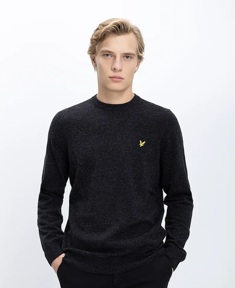 Lyle & Scott Ανδρικό Πλεκτό Regular Fit Με Στρογγυλή Λαιμόκοψη