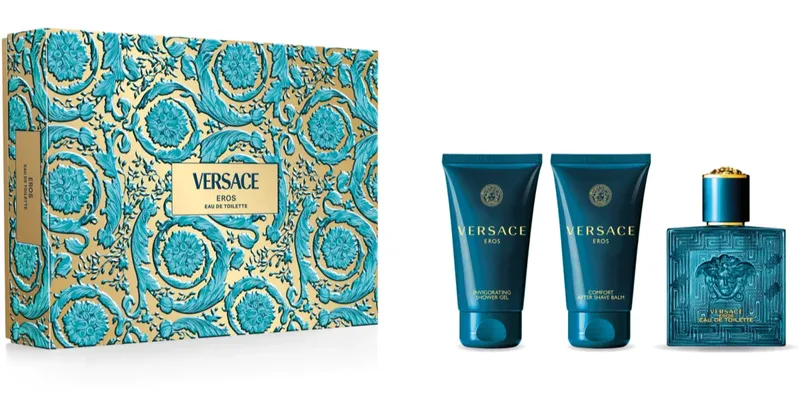 Versace eros for men edt50+bsg50+asb50