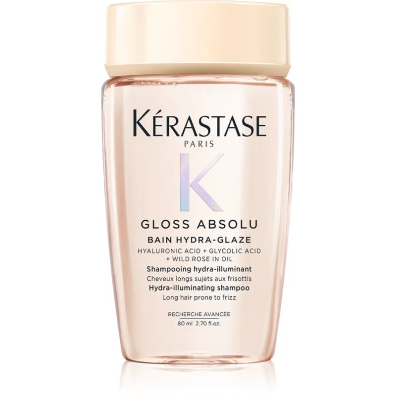 Kérastase Gloss Absolu Bain Hydra-Glaze σαμπουάν Για λάμψη και απαλότητα μαλλιών 80 ml