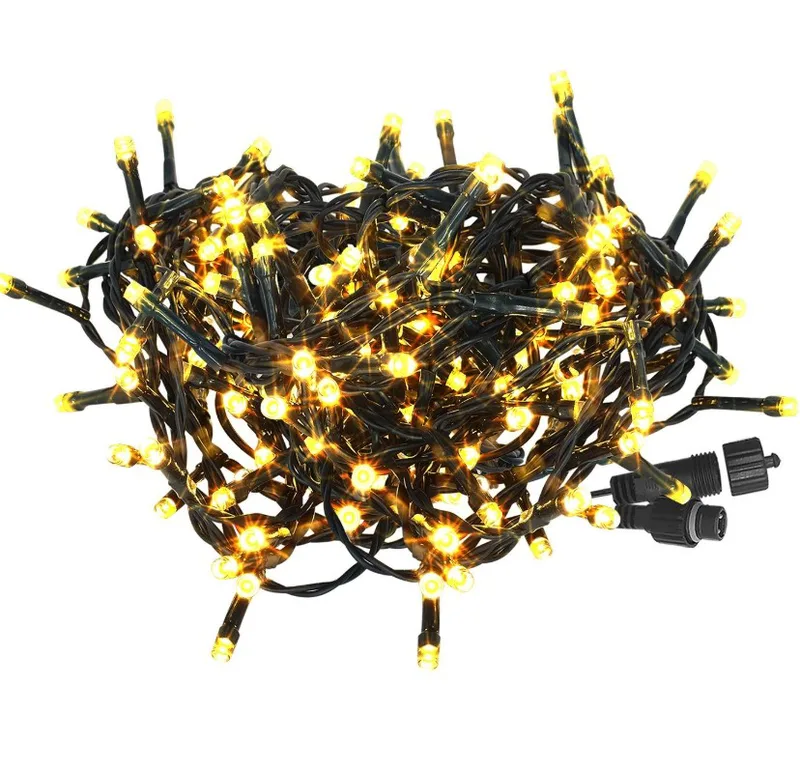 Λαμπάκια 510Led-25,5μ. Θερμό Λευκό Φως Επεκτεινόμενα Με Πρόγραμμα Xmas fest 93-3483 - Xmas fest - 93-3483
