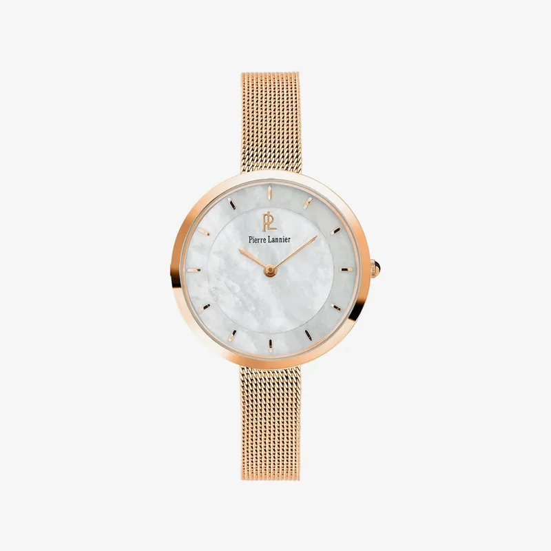 Ρολόγια Pierre Lannier Wrist Watch Liberty 076G998 Rose Χρυσό Universal