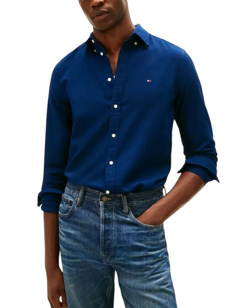 Ανδρικό Πουκάμισο Navy Μπλε Tommy Hilfiger MW0MW41684-DCC