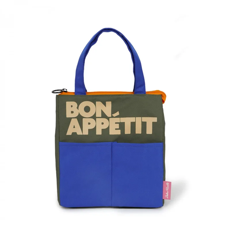 Ισοθερμική Τσάντα Φαγητού Bon Appetit Μπλε