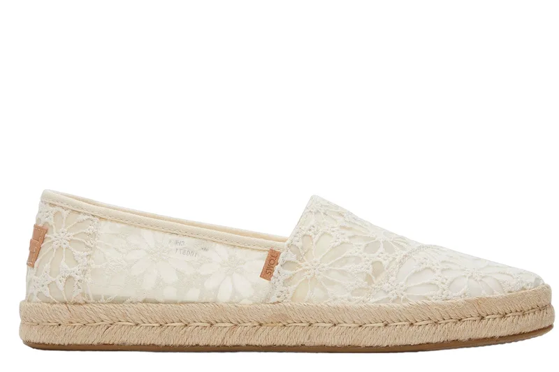 Εσπαντρίγες TOMS Alpargata Rope 2.0 10020685-NATURAL FLORAL Γυναικείο