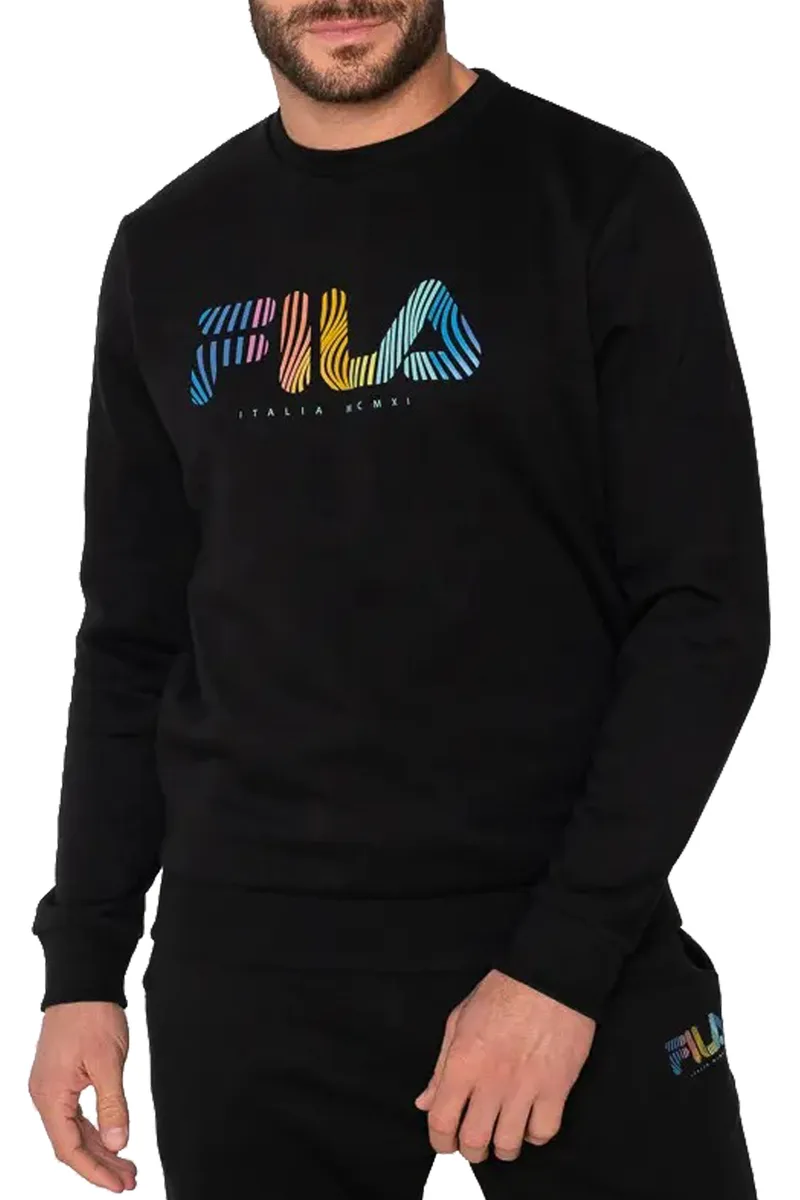 Μπλούζα Μακρυμάνικη Fila Lonnie FW22SPM083-000 Ανδρικό