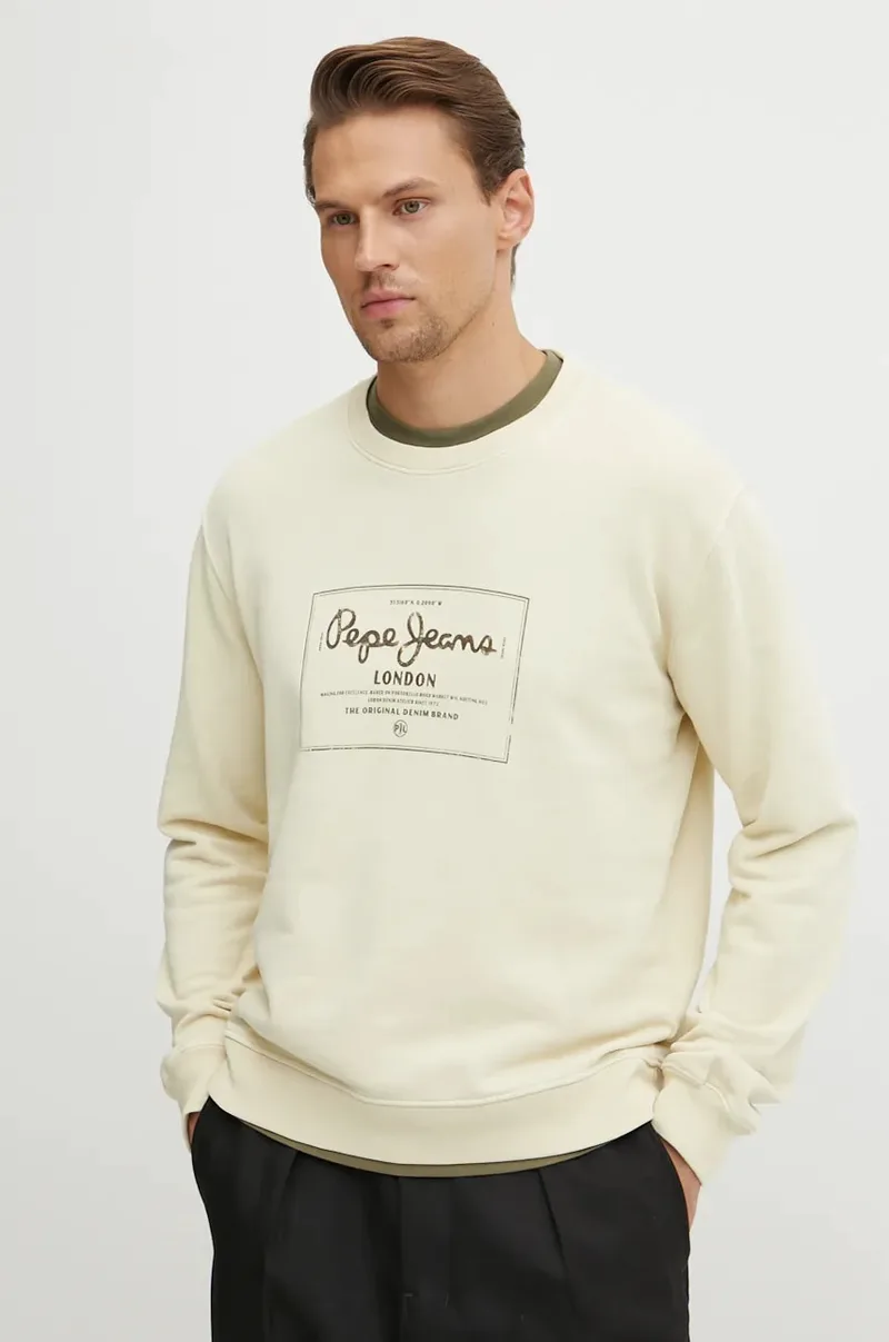 Βαμβακερή μπλούζα Pepe Jeans SIMON
