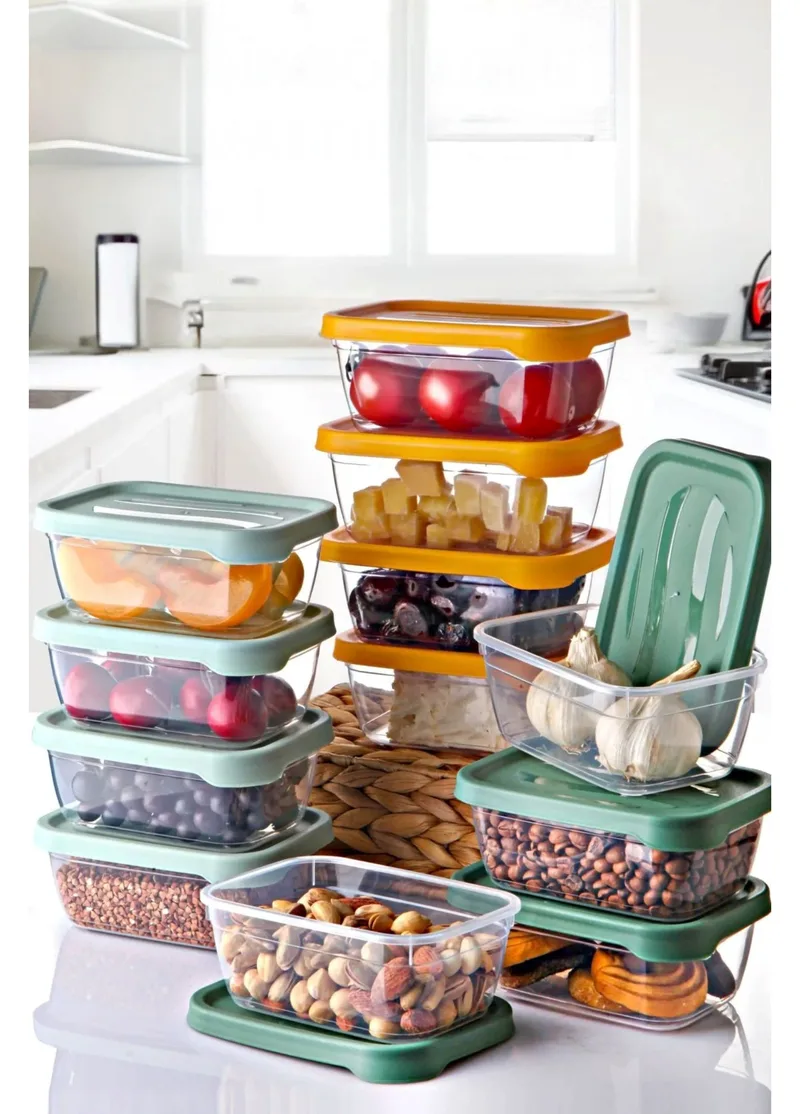 Kitchen Storage Boxes - Σετ Κουτιά Αποθήκευσης 12 Τεμαχίων Heritage