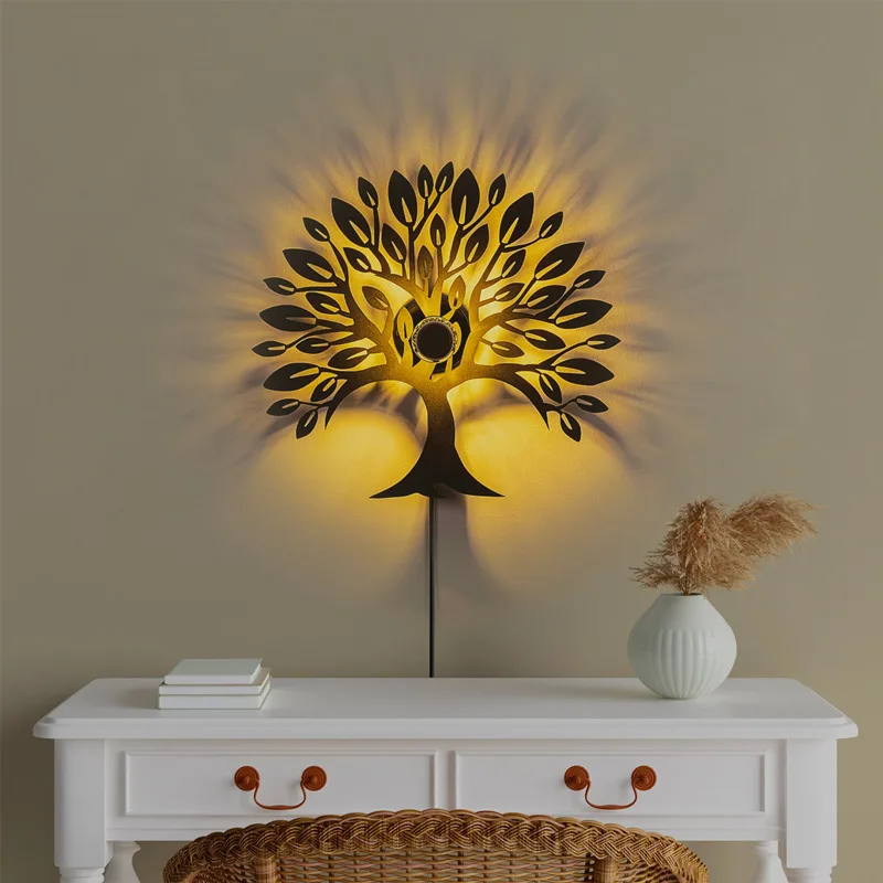 Φωτιστικό Τοίχου Heart Tree V2 526Shd1185 (50x46x9)