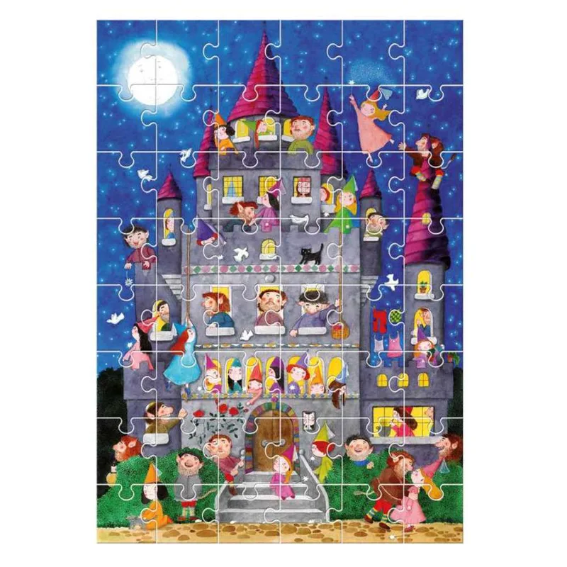 Ludattica Giant Puzzle Νεράιδες και Ξωτικά 100x70 48pcs