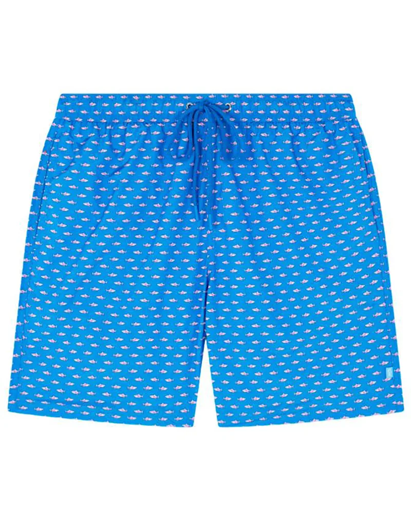 PAUL&SHARK Pull-on long swim trunk 25415048-N19 Blue