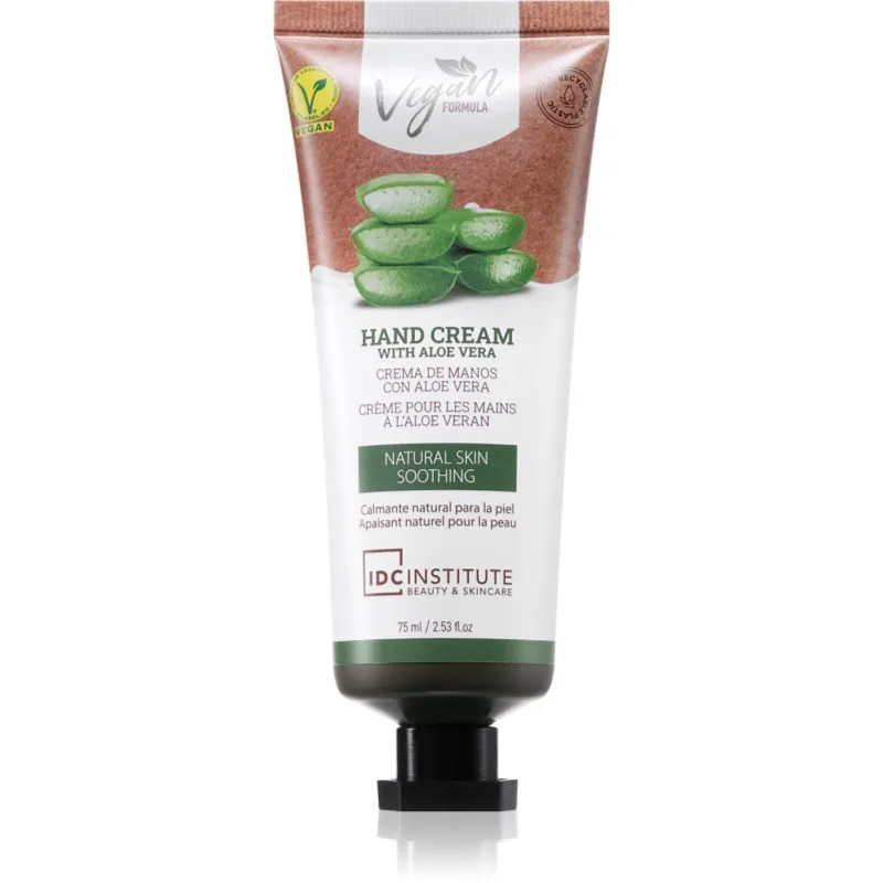 IDC Institute Aloe Vera κρέμα για τα χέρια με αλόη βέρα 75 ml