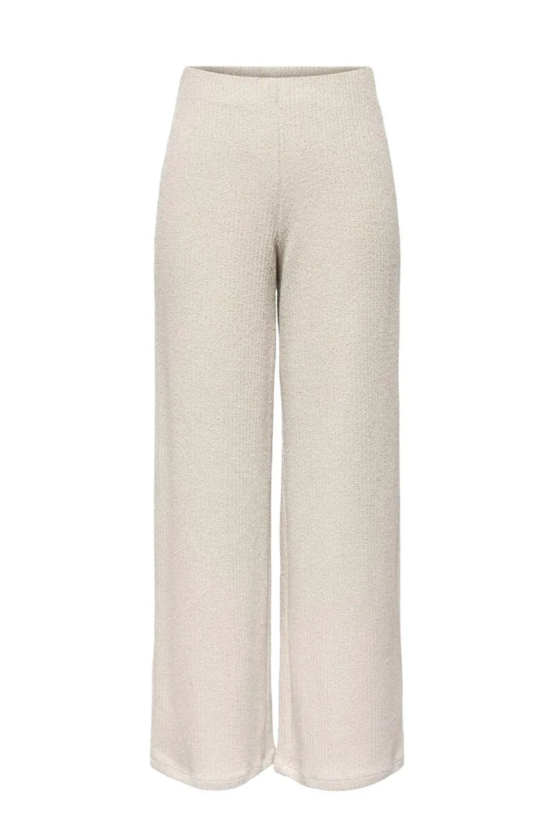 Only Vicki Γυναικείο Παντελόνι Wide Leg 15369163 Μπέζ