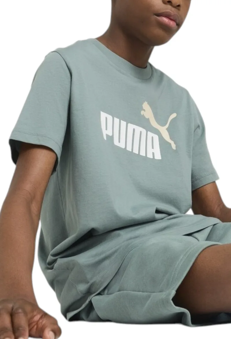 Μπλούζα Κοντομάνικη Puma Essentials Colour No.1 Logo Tee 685778-30 Αγόρι