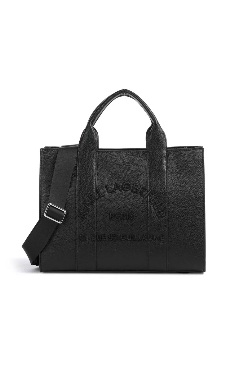 Karl Lagerfeld γυναικεία τσάντα χειρός "Rue St Guillaume Medium" - B1W30041 Μαύρο