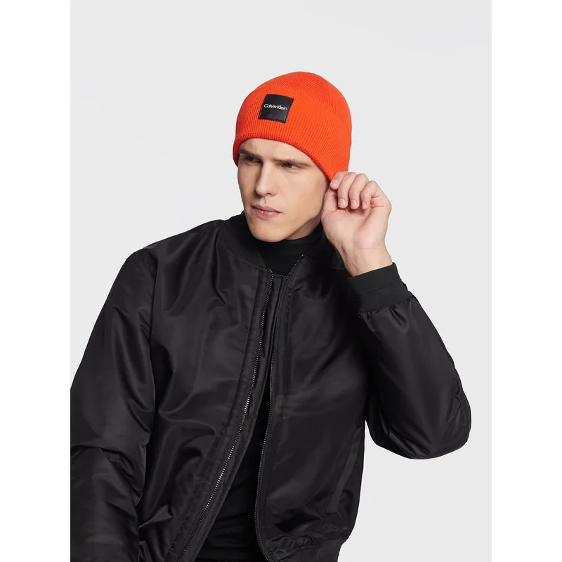 Σκούφος Calvin Klein K50K509682 Πορτοκαλί