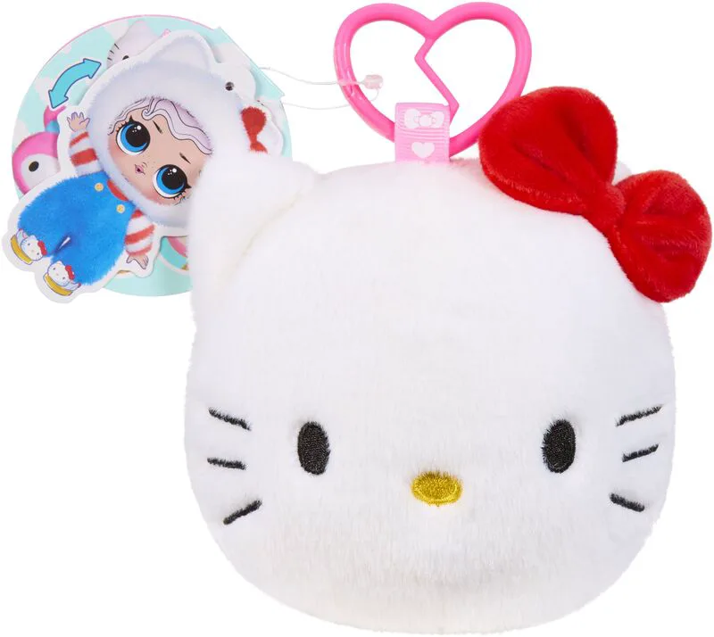 L.O.L Surprise Loves Hello Kitty Λούτρινο Διπλή Έκπληξη-6 Σχέδια-1Τμχ (599241EUC)