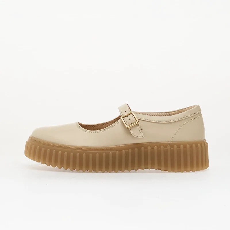 Sneakers Clarks Torhill Jane Cream Leather EUR 37
